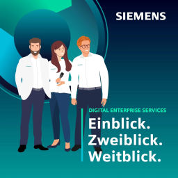 Podcast thumbnail for Einblick. Zweiblick. Weitblick. Digital Enterprise Services im Gespräch