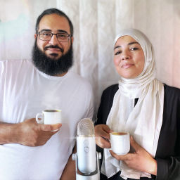 Podcast thumbnail for بودكاست قهوة مع أنس & عزة