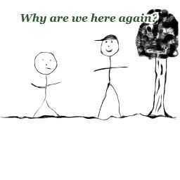 Podcast thumbnail for Why are we here again?
