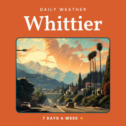 Podcast thumbnail for Whittier Weather Daily