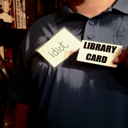 Podcast thumbnail for Idiot with a library card  podcast