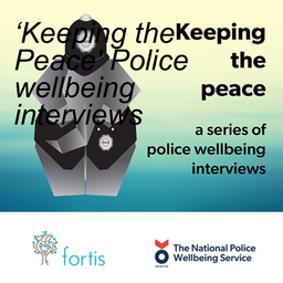 Podcast thumbnail for ‘Keeping the Peace’ Police wellbeing interviews