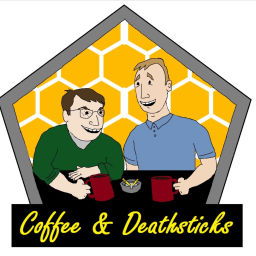 Podcast thumbnail for Coffee and Deathsticks