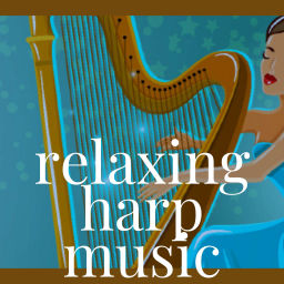 Podcast thumbnail for Relaxing Harp Music by Cymber Lily Quinn