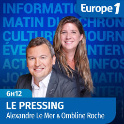 Podcast thumbnail for Le pressing - Ombline Roche et Alexandre Le Mer