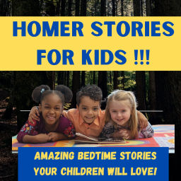 Podcast thumbnail for Homer Stories for Kids