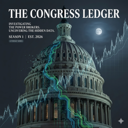 Podcast thumbnail for Congress Ledger: Insider Trading & Stock Tracker