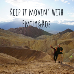 Podcast thumbnail for Keep it movin' with Emily & Rob