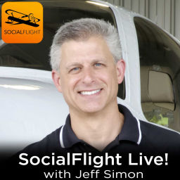 Podcast thumbnail for SocialFlight Live!