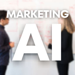 Podcast thumbnail for Marketing AI