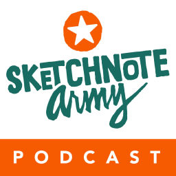 Podcast thumbnail for Sketchnote Army Podcast