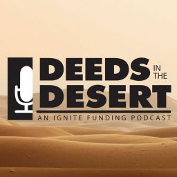 Podcast thumbnail for Deeds in the Desert