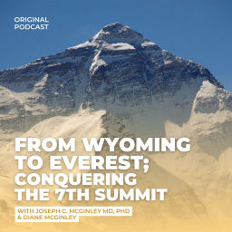 Podcast thumbnail for From Wyoming to Everest