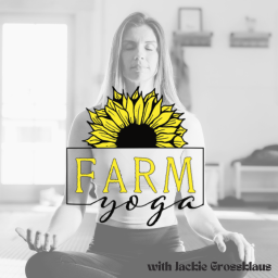 Podcast thumbnail for Farm-yoga podcast