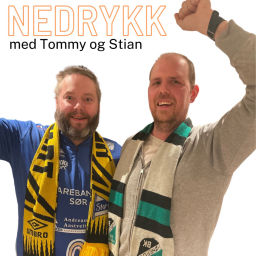 Podcast thumbnail for Nedrykk med Tommy og Stian