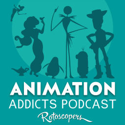Podcast thumbnail for Animation Addicts Podcast - Disney, Pixar, & Animated Movie Reviews & Interviews | Rotoscopers