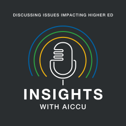 Podcast thumbnail for Insights with AICCU