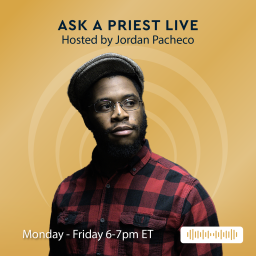 Podcast thumbnail for Ask A Priest Live