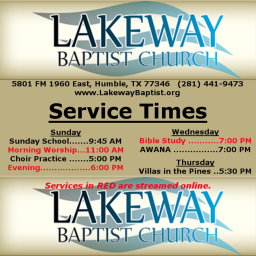 Podcast thumbnail for All Lakeway Baptist Church Sermons