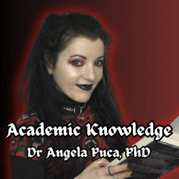 Podcast thumbnail for ANGELA'S SYMPOSIUM 📖 Academic Study on Witchcraft, Paganism, esotericism, magick and the Occult