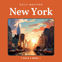 Podcast thumbnail for New York Weather Daily