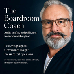 Podcast thumbnail for The Boardroom Coach