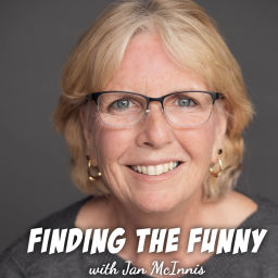 Podcast thumbnail for Finding the Funny: Leadership Tips From a Comedian