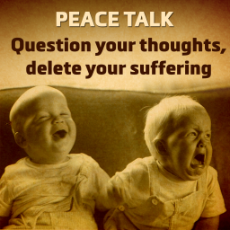 Podcast thumbnail for Peace Talk: The Work of Byron Katie with Grace