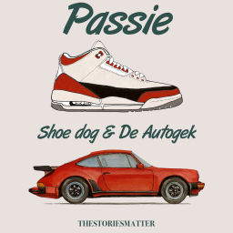 Podcast thumbnail for Passie: Shoe dog & De Autogek