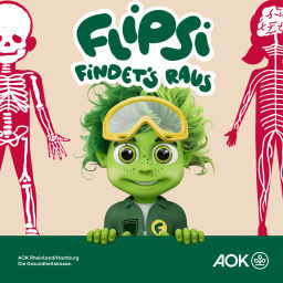 Podcast thumbnail for Flipsi findet’s raus – auf Expedition durch den Körper
