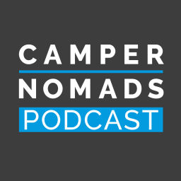 Podcast thumbnail for Camper Nomads | camp.work.connect.