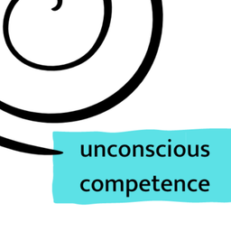 Podcast thumbnail for unconscious competence