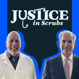 Podcast thumbnail for Justice in Scrubs