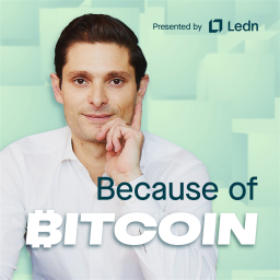 Podcast thumbnail for Because of Bitcoin