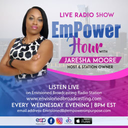 Podcast thumbnail for Empower Hour with Jaresha