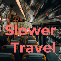 Podcast thumbnail for Slower Travel - Adventures by Bus