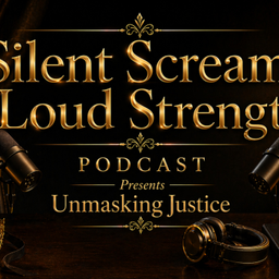 Podcast thumbnail for Silent Screams Loud Strength - UnMasking Justice