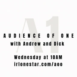 Podcast thumbnail for Audience of One Show