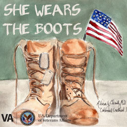 Podcast thumbnail for She Wears the Boots: A Podcast for Women Veterans