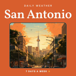 Podcast thumbnail for San Antonio Weather Daily