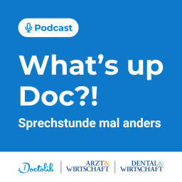 Podcast thumbnail for What’s up Doc?! – Sprechstunde mal anders