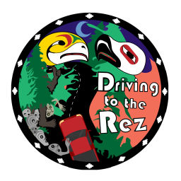 Podcast thumbnail for Driving to the Rez - With Inelia Benz and Larry Buzzell