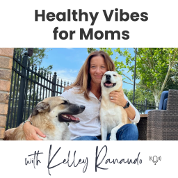 Podcast thumbnail for Healthy Vibes for Moms