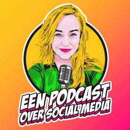 Podcast thumbnail for Een podcast over social media
