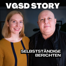 Podcast thumbnail for VGSD Story - Selbstständige über ihre größten Herausforderungen
