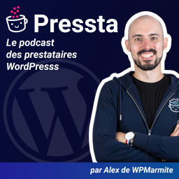 Podcast thumbnail for Pressta : Le podcast des prestataires WordPress