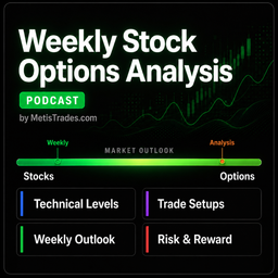 Podcast thumbnail for Weekly Stock Analysis by MetisTrades.com