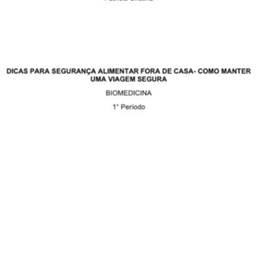 Podcast thumbnail for Dicas para segurança alimentar fora de casa- como manter uma viagem segura.