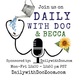 Podcast thumbnail for Daily With Doc &amp; Becca