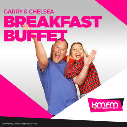 Podcast thumbnail for Garry & Chelsea kmfm Breakfast Buffet